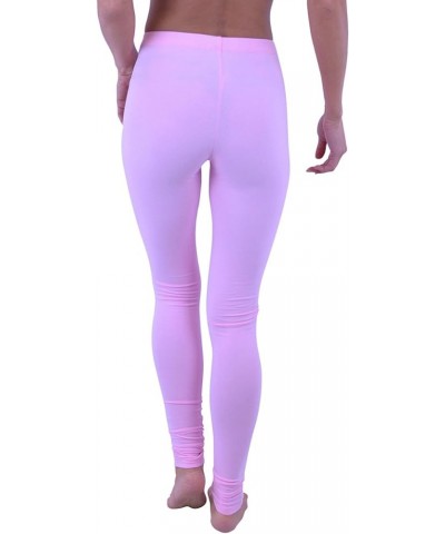 VF-Sport Long Leggings - Cotton (Junior and Junior Plus Sizes) Pink $15.18 Leggings