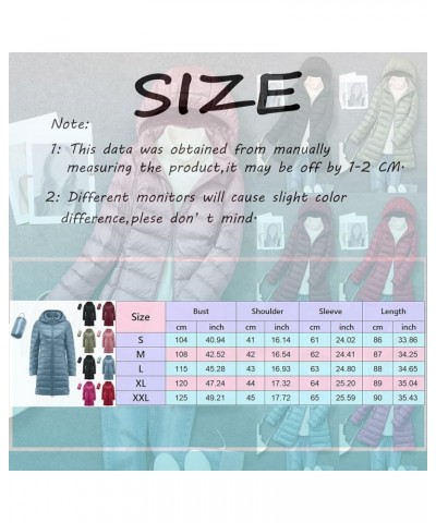 Womens Puffer Jacket 2023 Winter Warm Packable Down Jacket Lightweight Slim Fit Hooded Jacket Short Duck Down Coat 07-wine $2...