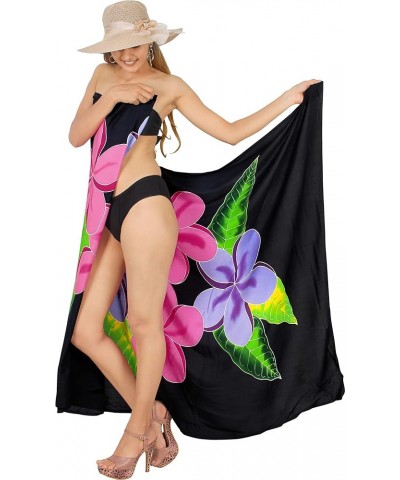 Women's Sarong Bikini Skirt Swimwear Cover up Summer Wraps Swimsuit Beach Wrap Coverups for Women Black, Leaves $13.49 Swimsuits