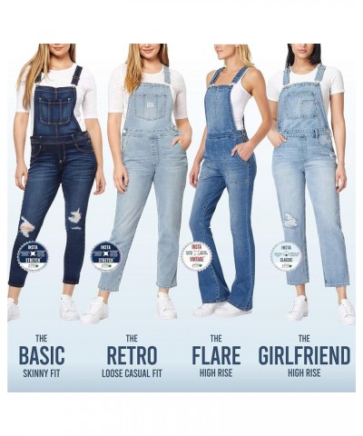 Women's Overalls Juniors (Standard and Plus) Carbon $20.69 Overalls