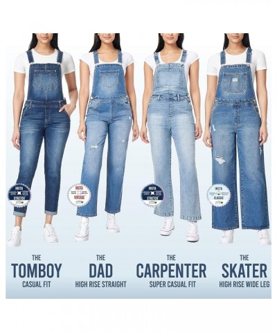 Women's Overalls Juniors (Standard and Plus) Carbon $20.69 Overalls