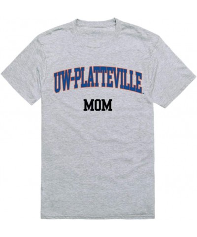 UW University of Wisconsin Platteville Pioneers College Mom Womens T-Shirt Heather Grey $16.40 T-Shirts