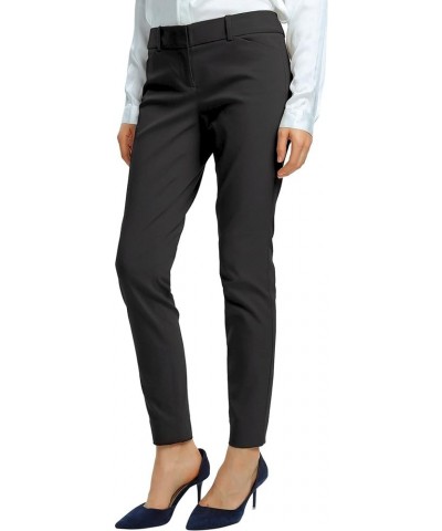 Women's Straight Pants Stretch Slim Skinny Solid Trousers Casual Business Office Gray/Graphite $21.08 Pants