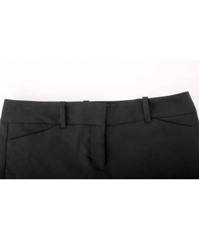 Women's Straight Pants Stretch Slim Skinny Solid Trousers Casual Business Office Gray/Graphite $21.08 Pants