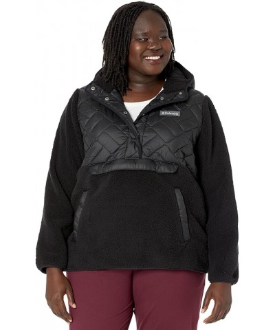 Women's Sweet View Fleece Hooded Pullover Black $33.98 Others