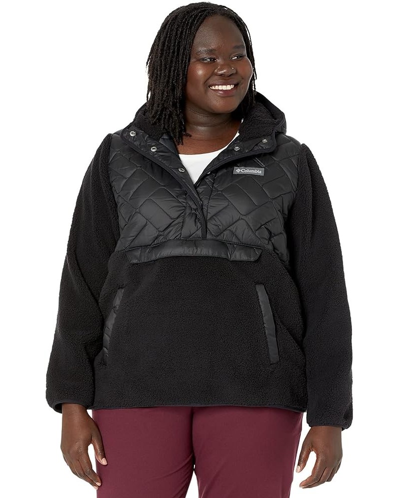 Women's Sweet View Fleece Hooded Pullover Black $33.98 Others