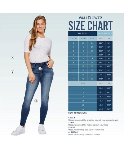 Women's Fearless Curvy 70s Bootcut Denim Super High-Rise Insta Vintage Juniors Jeans Myra $22.84 Jeans