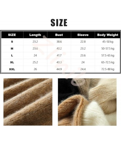 Cashmere Sweaters for Women,100% Cashmere Long Sleeve Crew Neck Lightweight Soft Warm Pullover Knitted Jumpers Caramel $18.45...