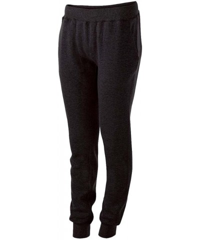 Women's Ladies 60/40 Fleece Jogger Black $10.51 Activewear