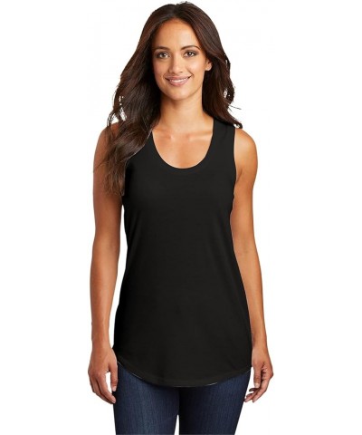 Ladies Perfect Tri Racerback Tank. DM138L Black $7.90 Tanks