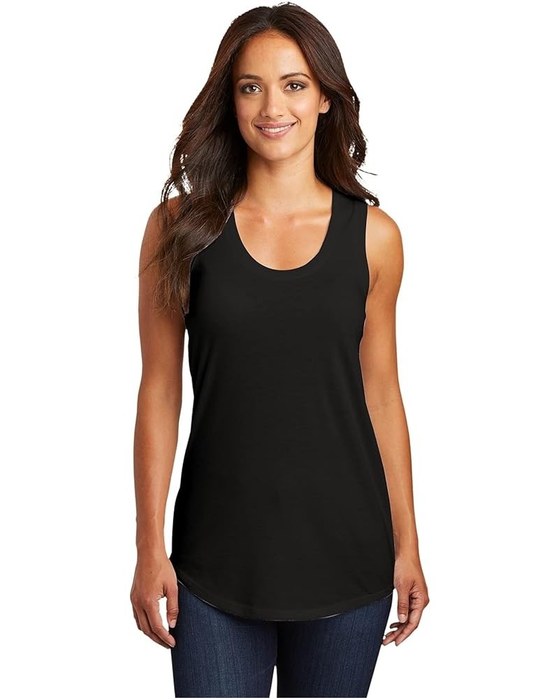 Ladies Perfect Tri Racerback Tank. DM138L Black $7.90 Tanks