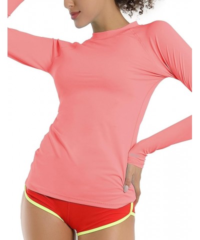 Short/Long Sleeve Rashguard for Women UPF 50+ Sun Protection Swimsuit Swim Shirts Swim Top Surfing Swimwear Long Sleeve Basic...