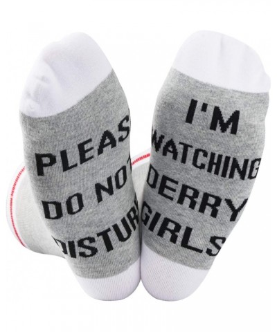 2PAIRS Funny Humorous TV Show Derry Inspired Gift Novelty Socks Birthday Gift $9.19 Socks