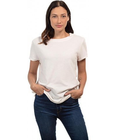 Post-Shoulder Surgery Shirt, Chemo Port Shirts for Women's Short Sleeve Tear-Away Top Off-white $30.24 Uniforms