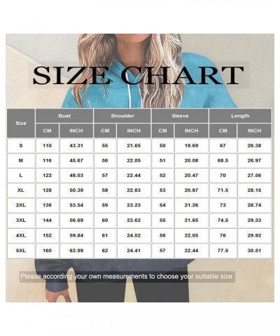 Hoodies For Women,Women'S Trendy Print Oversized Hooded Pullover Casual Cozy Fall Top With Pockets Graphic Tunic 1-dark Green...