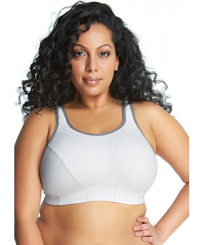 Women's Wireless Soft Cup Sports Bra White $23.14 Lingerie