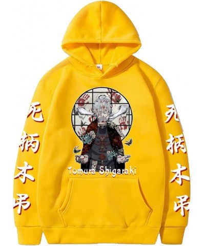 Shigaraki Tomura Academia Hoodie Sweatshirts Anime Streetwear Shigaraki Sweater Yellow $11.52 Hoodies & Sweatshirts