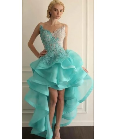 Tulle Prom Dresses Lace Applique Homecoming Dresses for Teens Performanc Quinceanera Dresses Burgundy $50.34 Dresses