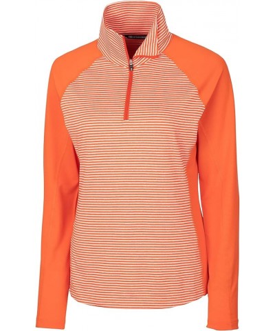 Women's Half Zip College Orange $41.59 Activewear