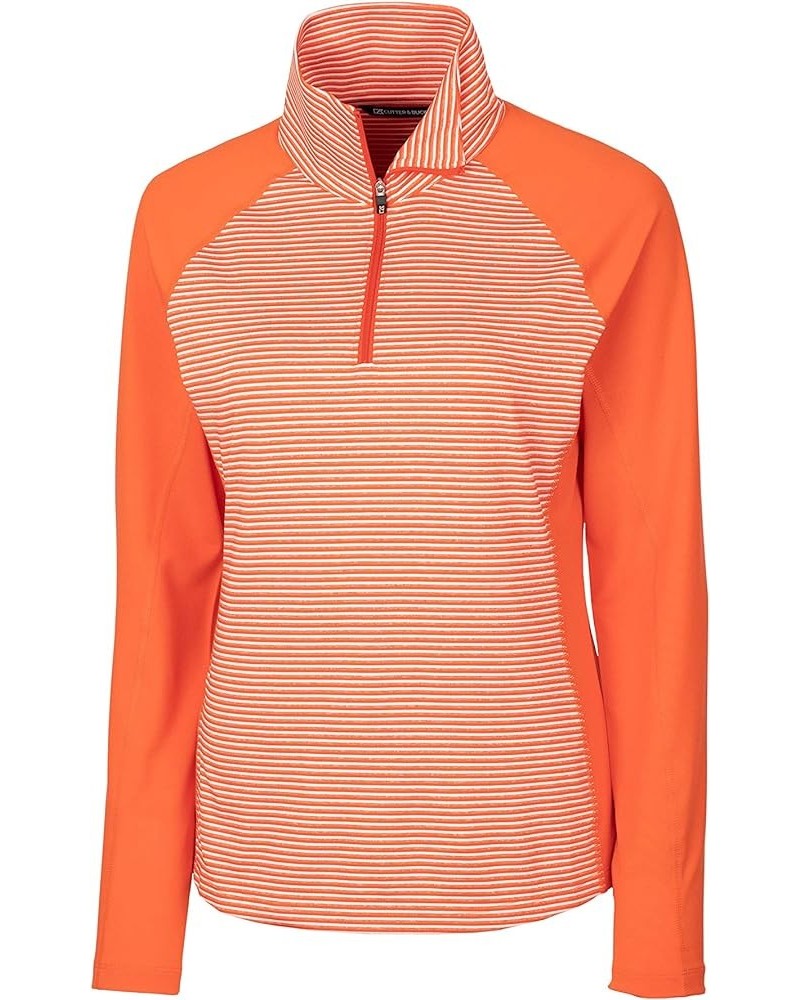 Women's Half Zip College Orange $41.59 Activewear