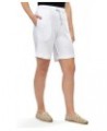 Womens Cotton Knit Shorts White $11.27 Shorts