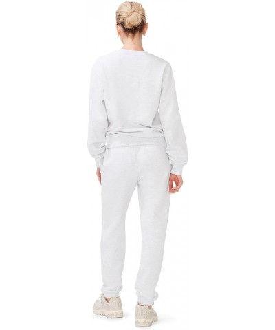 Sweatsuits for Women – Essential 2-Piece Tracksuit Set Includes Fleece Jogger and Matching Crewneck Sweater Heather Gray $23....