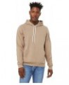 + Canvas Unisex Poly-Cotton Fleece Pullover Hoodie (3719) DEEP HEATHER Tan $17.26 Hoodies & Sweatshirts