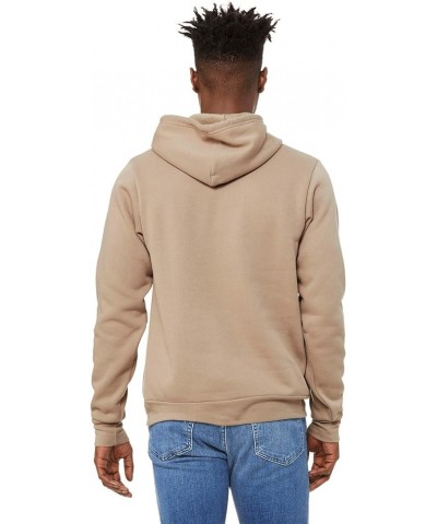 + Canvas Unisex Poly-Cotton Fleece Pullover Hoodie (3719) DEEP HEATHER Tan $17.26 Hoodies & Sweatshirts