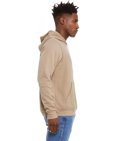 + Canvas Unisex Poly-Cotton Fleece Pullover Hoodie (3719) DEEP HEATHER Tan $17.26 Hoodies & Sweatshirts