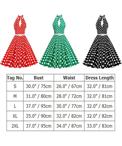 1950s Dresses for Women Vintage Spaghetti Strap Floral/Stripe/Plaid A Line Knee Length Dress Cocktail Party Prom Gown Yellow ...