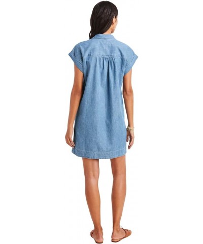 Women's Chambray Utility Margo Shirtdress Morning Mist $53.82 Dresses