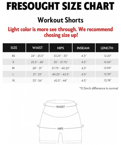 Workout Gym Biker Shorts Women High Waisted Seamless Tummy Control Scrunch Butt Lifting Yoga Booty Spandex Shorts C01- Black+...