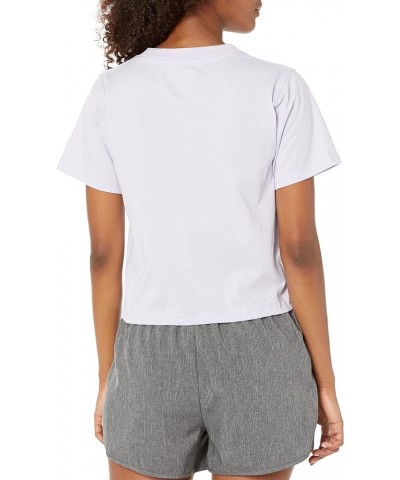 Women's Campus Drawstring Tee, Left Chest Script Urban Lilac-586158 $8.67 Activewear