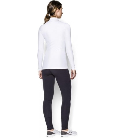 Women's UA ColdGear® Authentics Mock Large White/ Metal $29.67 Activewear