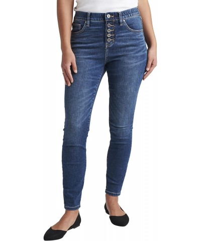 Women's Valentina High Rise Skinny Pull-on Jeans, Tribeca Blue, 12 $25.40 Jeans