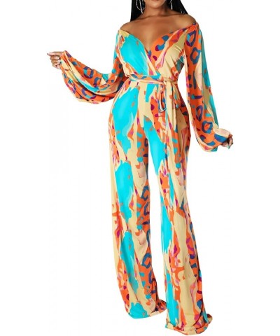 Women's Elegant V Neck Jumpsuit Casual Straight Trousers Business Romper Formal Jumpsuit Multicolor Z $22.39 Jumpsuits