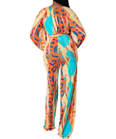 Women's Elegant V Neck Jumpsuit Casual Straight Trousers Business Romper Formal Jumpsuit Multicolor Z $22.39 Jumpsuits