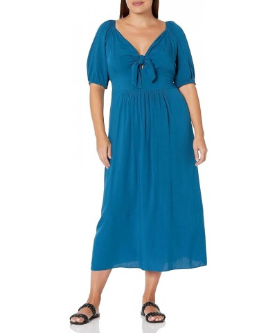 Women's Plus Size Maxi Villa Capri Moroccan Blue $25.44 Others