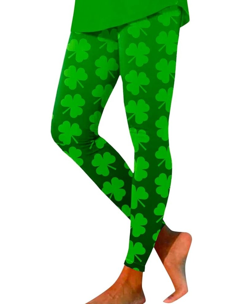 Valentine Leggings for Women Soft St Patricks Day Yoga Pant Tummy Control Mardi Gras Outfit for Women Holiday Leggings X0a-gr...