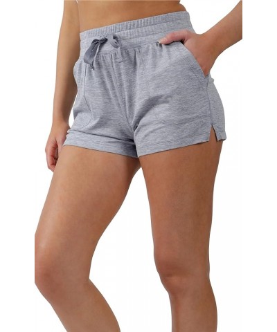 Lightweight Lounge Shorts - Casual Summer Jersey Shorts for Women Htr. Tempest $12.97 Sleep & Lounge