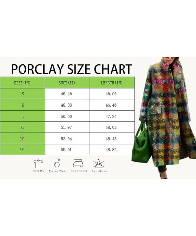 Womens Vintage Long Trench Winter Coat Woolen Lapel Windbreaker Jacket Trench Overcoat Color16 $20.40 Coats