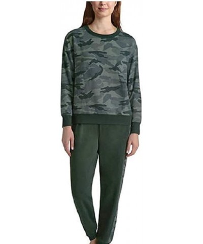 Ladies' Jogger and Crew Neck Set Green $12.60 Sleep & Lounge