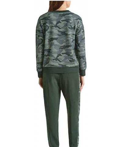 Ladies' Jogger and Crew Neck Set Green $12.60 Sleep & Lounge