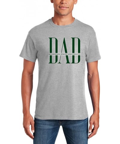 NCAA Classic Dad, Team Color T Shirt, College, University Michigan State Spartans Sport Grey $12.96 Others