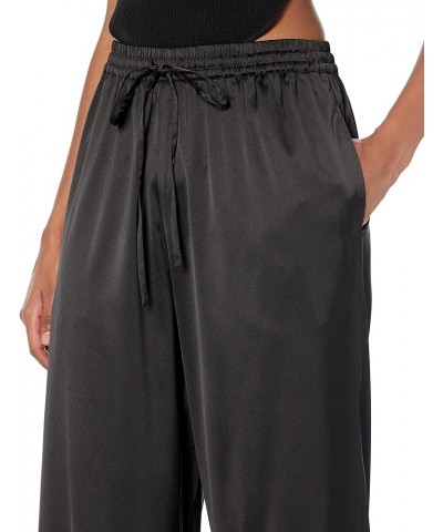 Porsha Williams x Women's Black Drawstring Waist Pants Stretch Limo $25.25 Pants