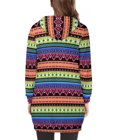 Women's Casual Boho Print Full Zip Up Hoodie Comfortable Long Hoodies Jacket Fashion Sweatshirt with Pockets Style-3 $26.12 H...