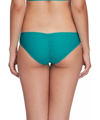 Women's Smoothies Eclipse Solid Surf Rider Bikini Bottom Swimsuit Peacock $16.96 Swimsuits