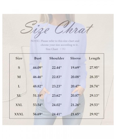 Women's Fall Long Sleeve Tunic Tops for Leggings Casual Sweatshirts Trendy Fall Gradient Printing Shirts for Work 3-blue $4.5...