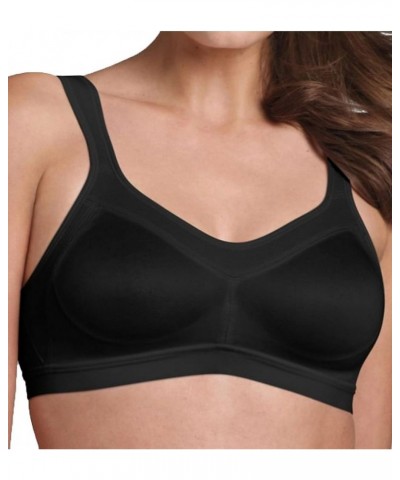 Women's 18 Hour Active Lifestyle Full Coverage Bra 4159 Real Black $12.15 Lingerie