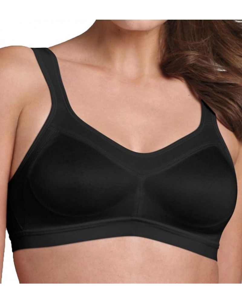 Women's 18 Hour Active Lifestyle Full Coverage Bra 4159 Real Black $12.15 Lingerie